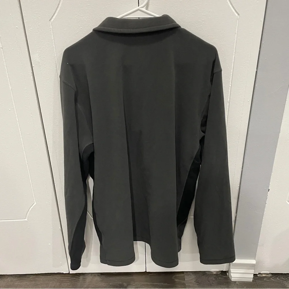 The North Face Grey Fleece 1/4 Zip Pullover